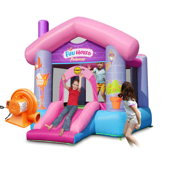 Happy Hop 9215P Fun House Princess and Slide