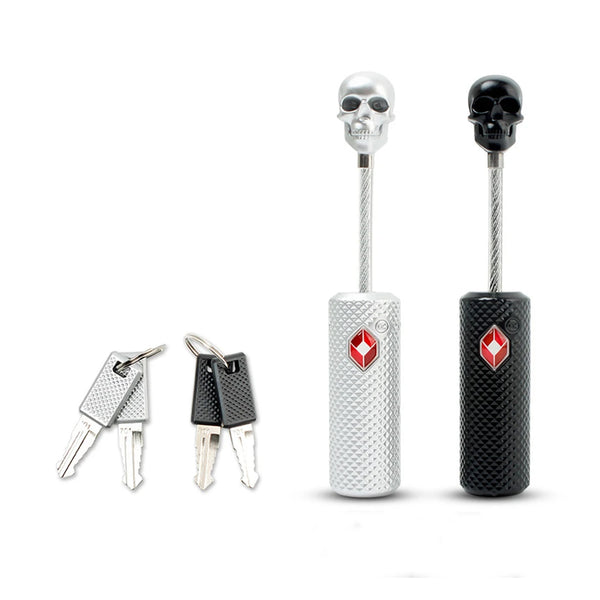 Skull Bag Security Lock with Two Keys