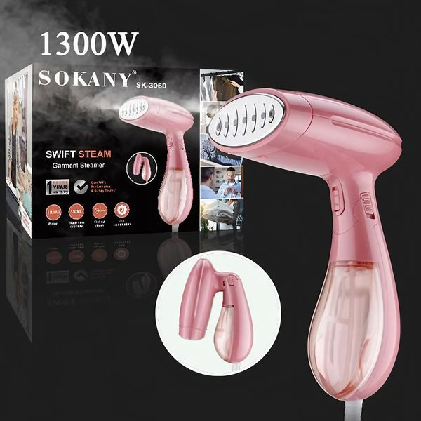 Sokany SK-3050 1300W Portable Steam Iron with 120ml Tank