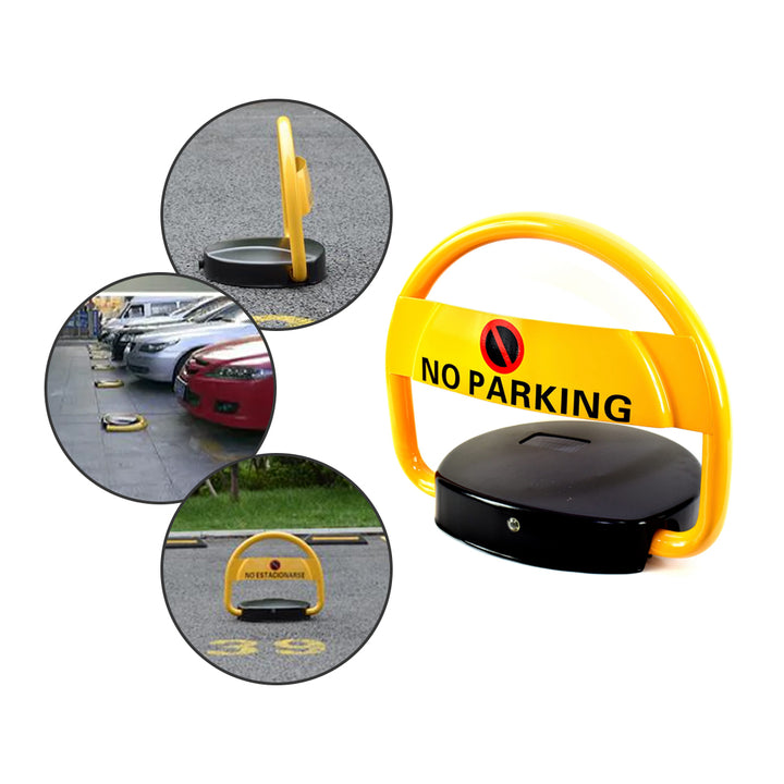 Remote Control Solar Electronic Private Parking Lock Car Parking Lock System With Remote Control 