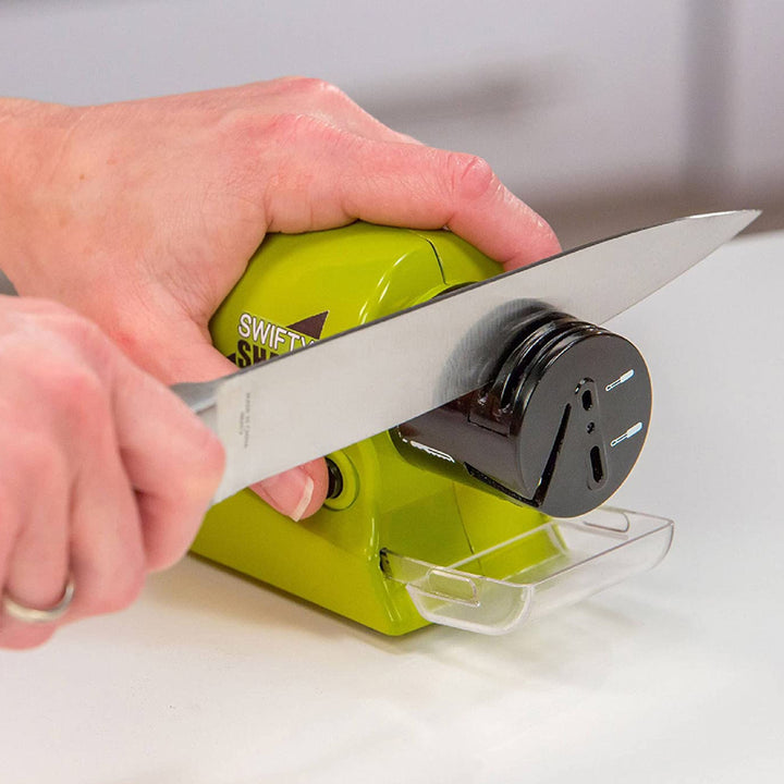 Swifty Sharp Cordless Motorized Knife Blade Sharpener