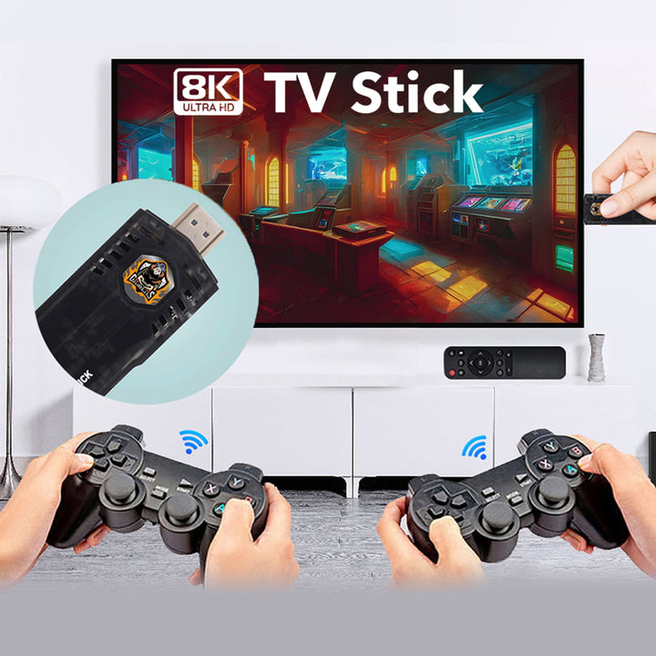 Game Box 8K Dual System TV Game with Wireless Controller