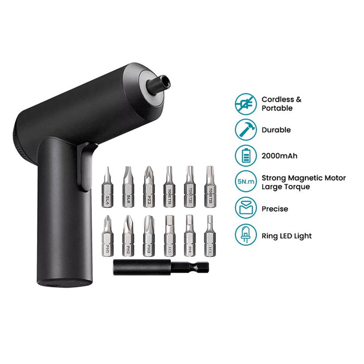 Xiaomi Mi Cordless Rechargeable Screwdriver Li-ion Electric Screwdriver