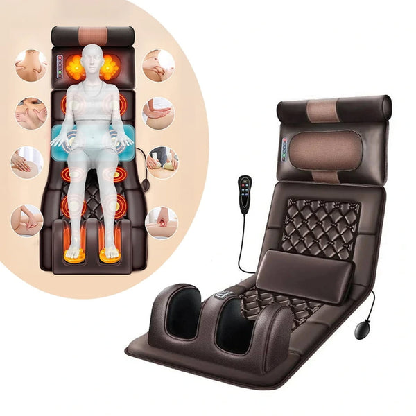 Full-Body Electric Massage Chair with Remote Control