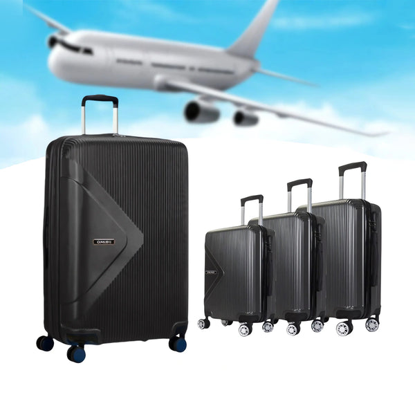 Primo Hard Shell Three Bags Luggage Set Spinnable And Smooth Wheels With Safe Lock 
