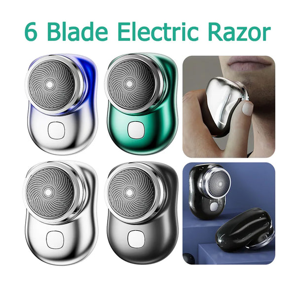 Mini-Shave Portable Electric Shaver for Body and Face Hair Trimming