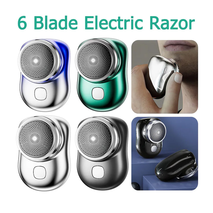 Mini-Shave Portable Electric Shaver for Body and Face Hair Trimming