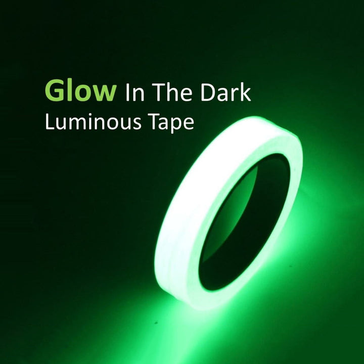 5M X 24Mm Luminous Radium Tape Sticker Removable Waterproof Glow In The Dark Tape