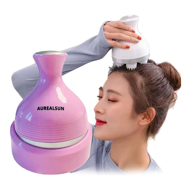 Electric Head Massage health care antistress relax body massage deep tissue Wireless Scalp Massager