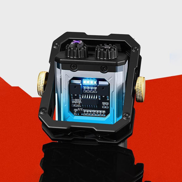 Unique Design LED Metal USB Electronic Transparent Lighter with Rechargeable Lithium Battery 