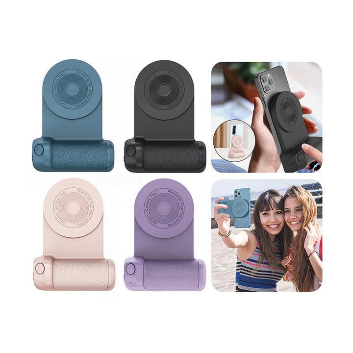 3 in 1 Magnetic Camera Handle Selfie Grip Type-C Charging Multifunctional Bluetooth-compatible