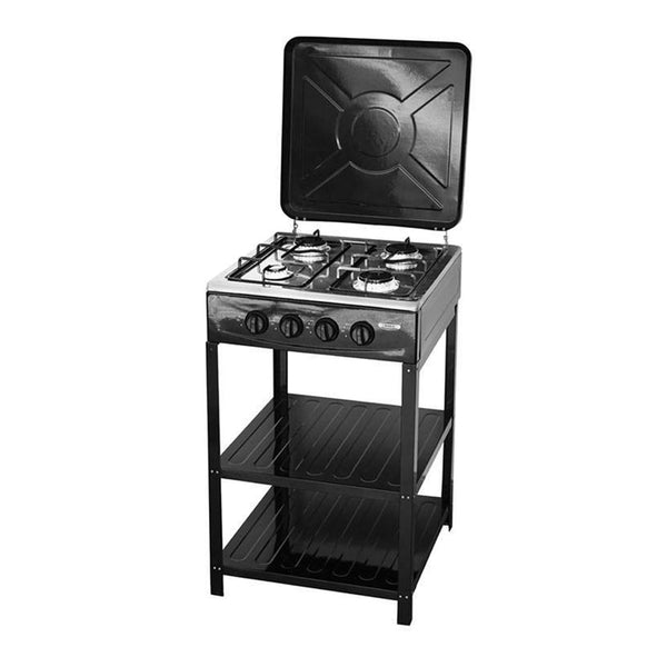 Boko 4-Burner Adjustable Tabletop Gas Stove with Lid and Legs perfect for camping 