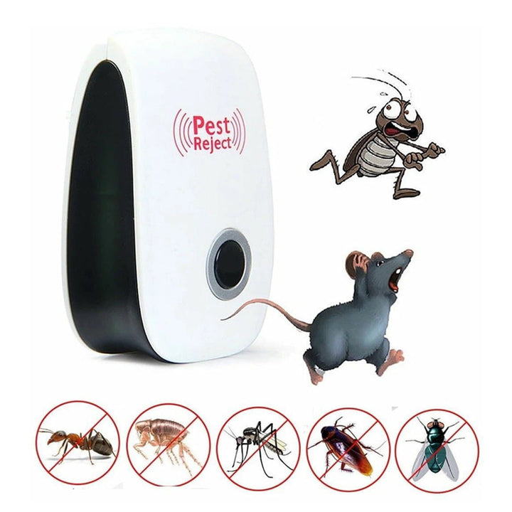 Ultrasonic Pest Repeller is Safe and Effective in Repelling All Pests with Large Area Coverage 