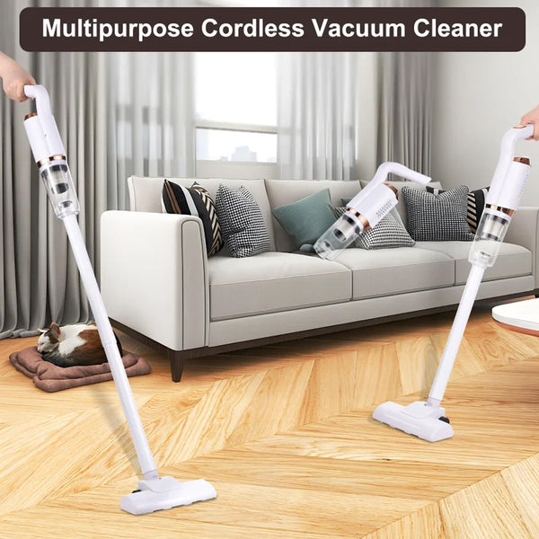 2 in 1 Wireless Vacuum Cleaner with Central Filtration System