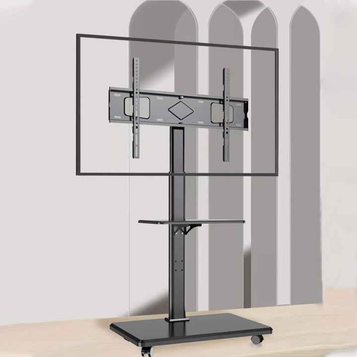 Mobile TV Stand for Screens from 32 - 75 inches with Adjustable Height