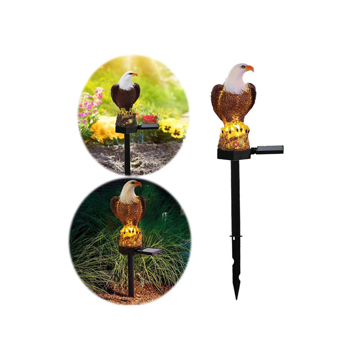 Eagle Led Solar Light Eagle Lawn Outdoor Lamp