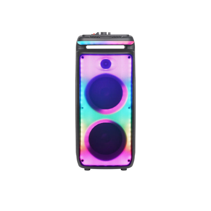 Fire Light Double 8 Inch Bluetooth Speaker New Style Party Outside Battery Speaker Gz-X898