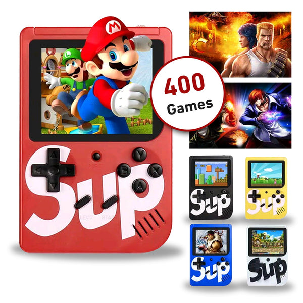 SUP 400 In 1 Games Retro Game Box Console - Assorted Colors 