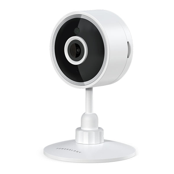 Powerology WiFi Smart Home Camera 105° Wide Angle Camera Lens 