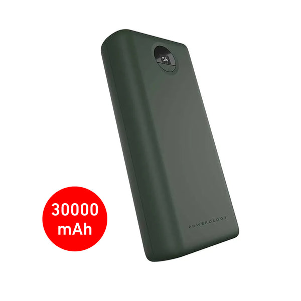 Powerology 30000mAh High Capacity Power Bank 45W PD & QC3.0