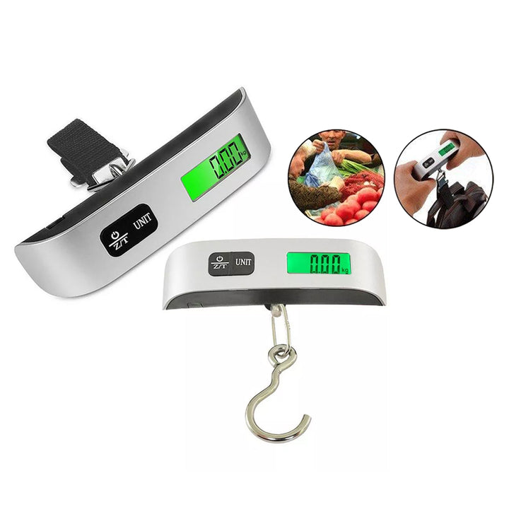 Portable Hanging Scale 50kg LCD Digital Display Electronic Fishing Luggage Scale