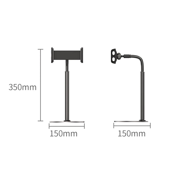 Metallic Multi-Angle Adjustable Stand Holder 360 Degree Swivel Rotation with Flexible Arm 