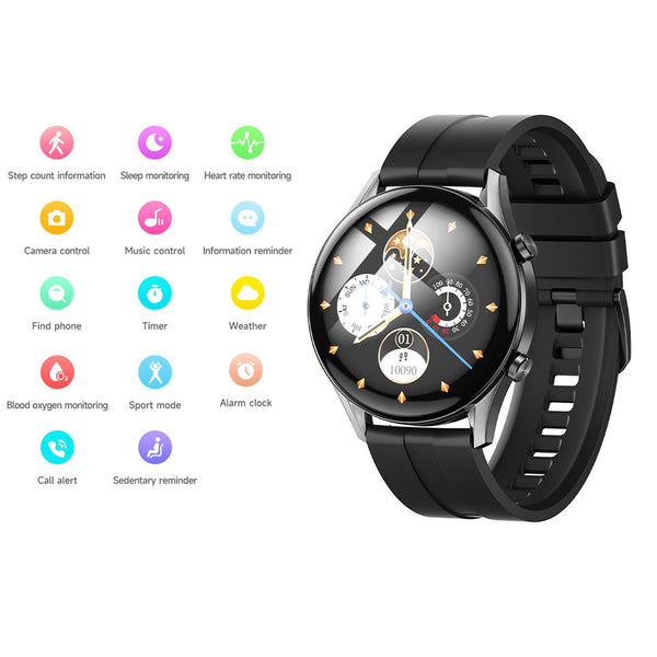 Hoco Y7 1.32 inch Touch Screen Smart Watch Bluetooth 5.0 IP68 Waterproof Smart Sports Watch