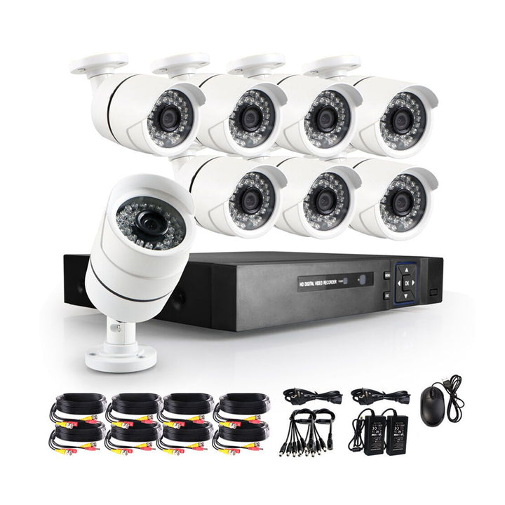 AHD 8-channel Home Recording CCTV Security System (Not Including Installation)