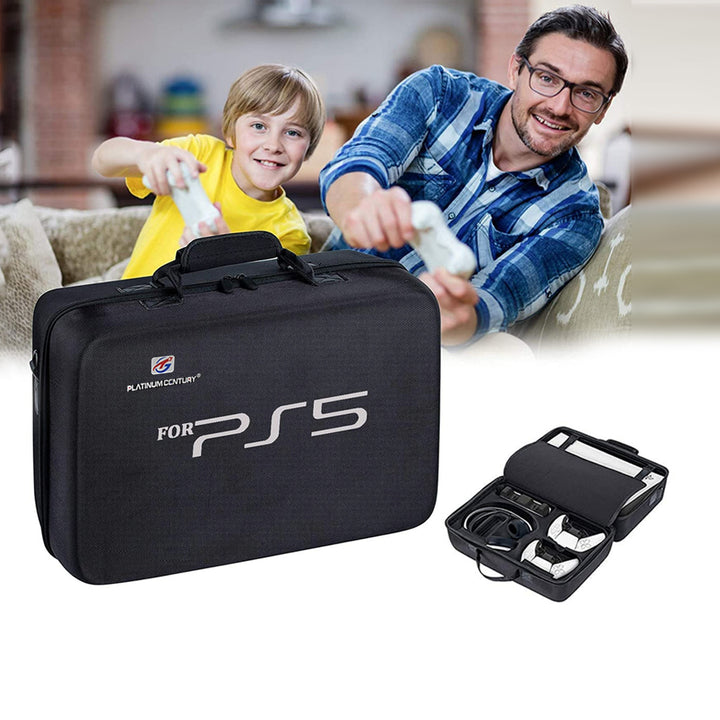 PS5 Storage Bag Luxurious Adjustable Shockproof Waterproof Bag