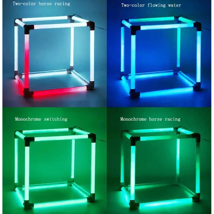 LED RGB Music Cubic Light with Remote Control