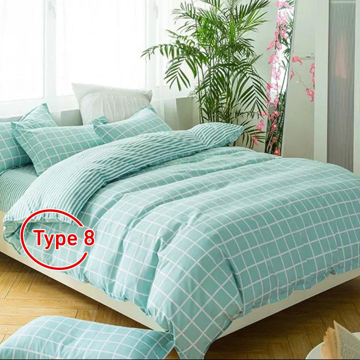 Bedding Set with 4 * 1 Comforter Modern and Elegant Design