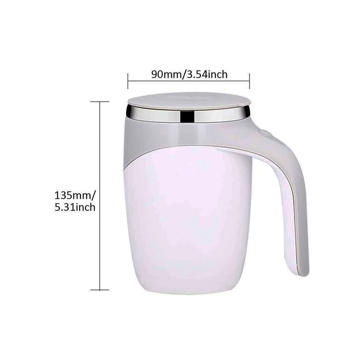 Automatic Magnetic Self Stirring Stainless Steel Coffee Mug