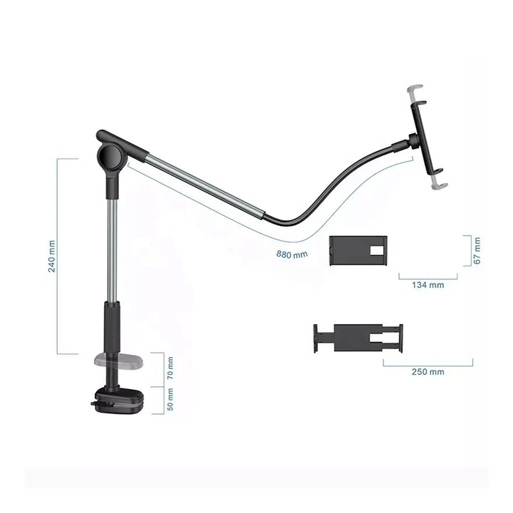 Flexible iPad Stand With Bendable Arm