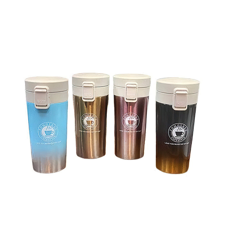 380 mL Insulated Travel Coffee Mug Cup Thermal Stainless Steel Vacuum Thermos