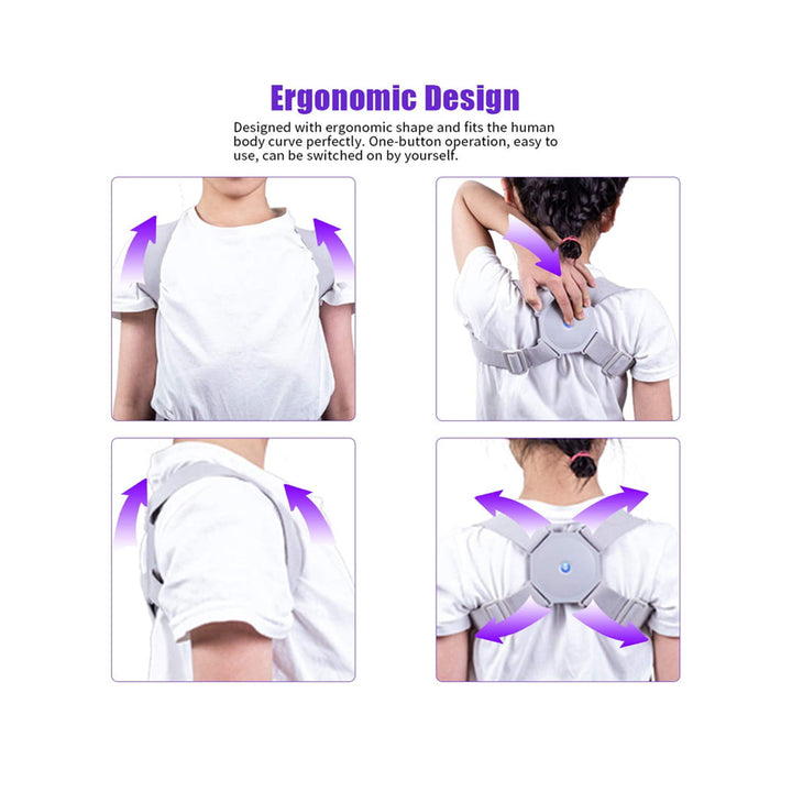 Smart Posture Corrector With Intelligent Sensor Vibration Reminder