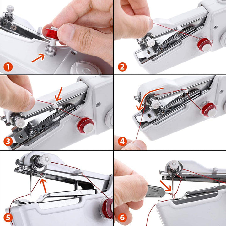 Mini Stitch Portable Handy Electric Handheld Sewing Machine