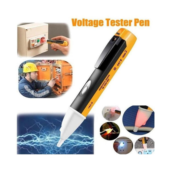 Non-contact Electricity Tester Pen with LED Light and Alert to Detect Electricity in Wires and Cables