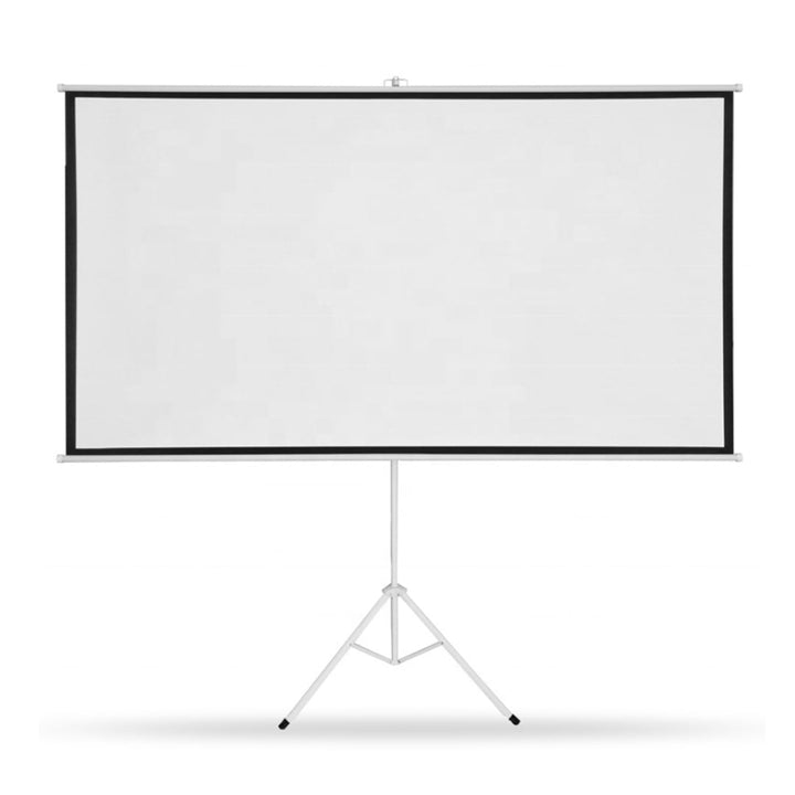 Toprecis T6 cell phone projector 720P + Tripod Projector Screen Type B (210 cm x 115 cm)