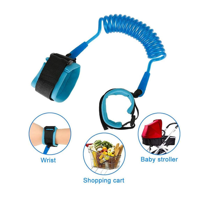 Safety Wristband for Kids Safe and Comfortable Grip with Extendable Elastic Cord to Avoid Losing The Child