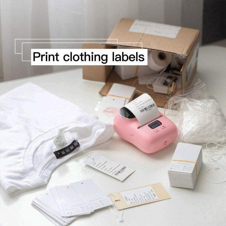 Label Printer- Portable Mini Bluetooth Thermal Label Maker