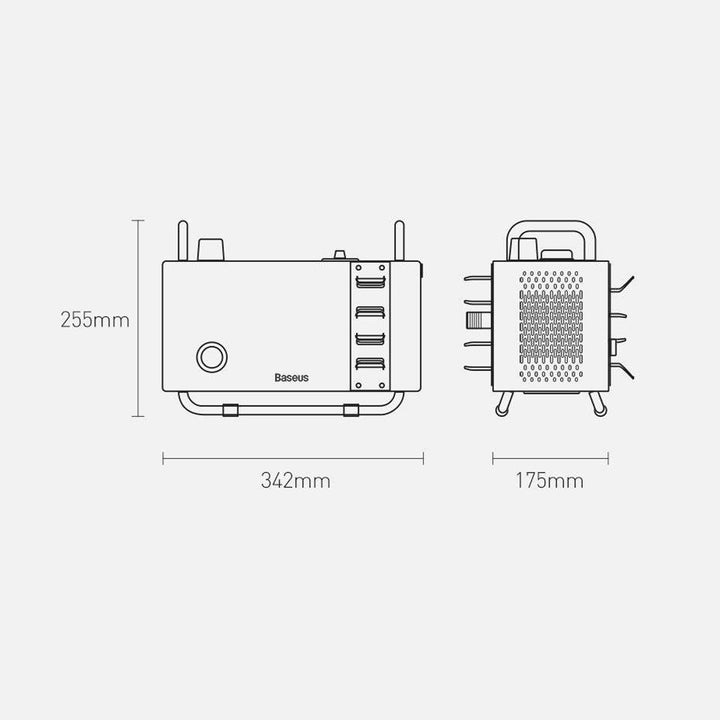 BASEUS F1 Car Pressure Washer Washing Machine Kit