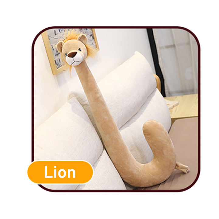 U-shaped Cartoon Animal Pillow Mobile Phone Holder Neck Hanging Adjustable Lazy Bracket