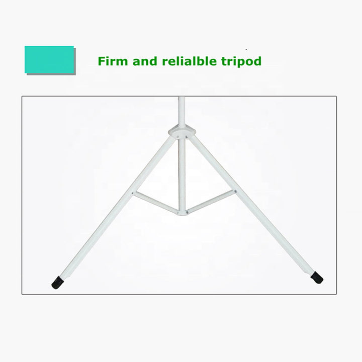 Toprecis T6 cell phone projector 720P + Tripod Projector Screen Type B (210 cm x 115 cm)