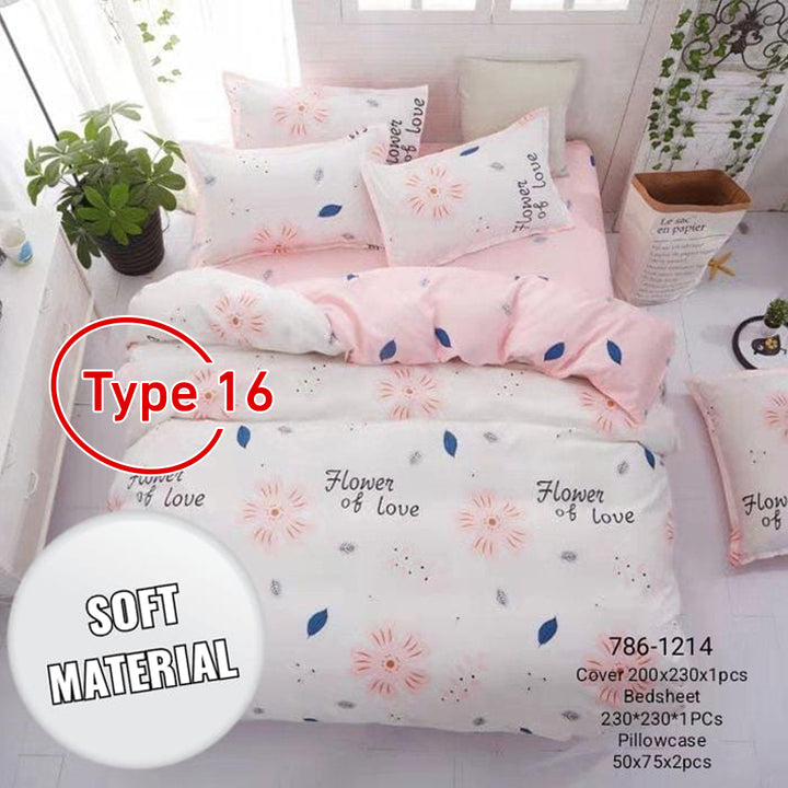 Bedding Set with 4 * 1 Comforter Modern and Elegant Design