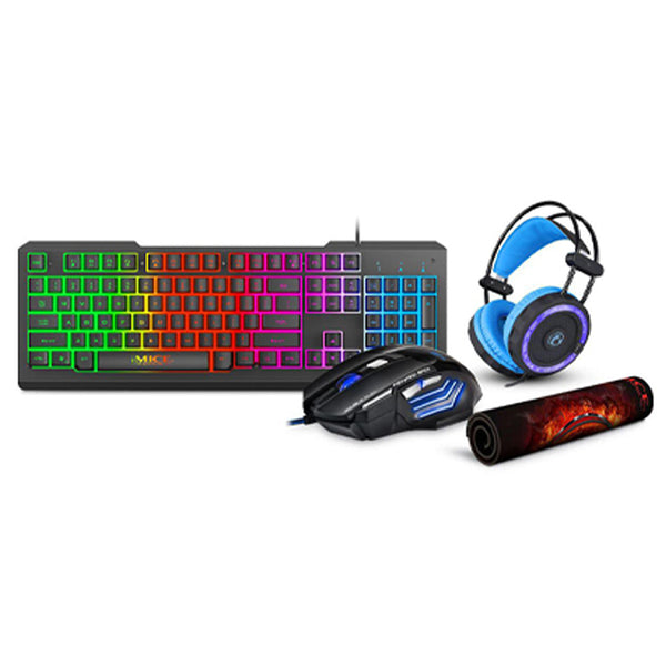 iMice Gk-47 Combo 4 in 1 ( Headset + Mouse + Keyboard + Mouse pad)