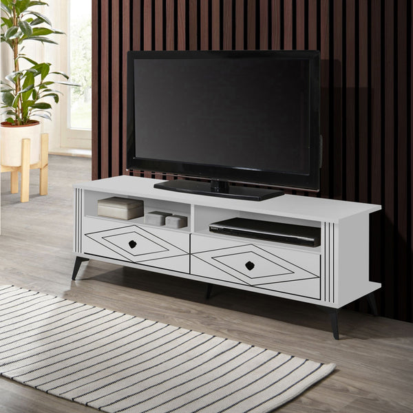 Malaysian TV Table Model 8042 with 3 Drawers and Large Storage Space