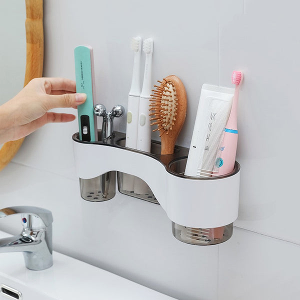 Multifunctional Kitchen & Bathroom Hanging Rack Shelf