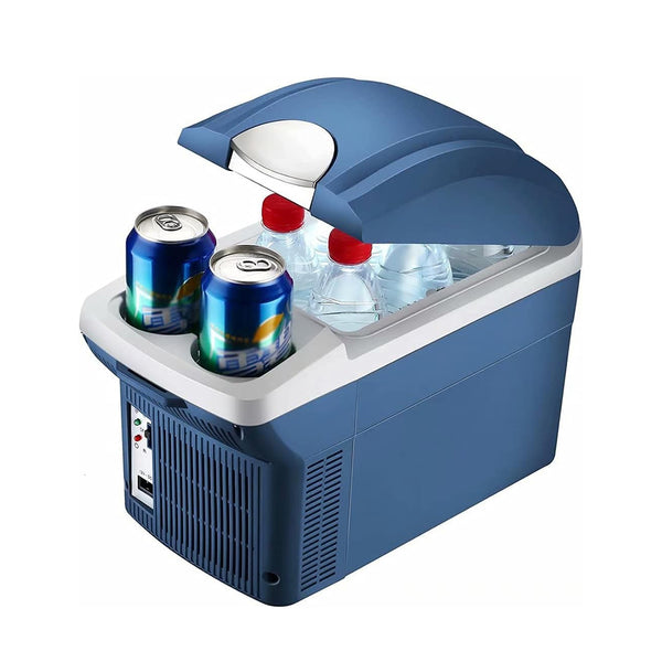 8L Portable Mini Fridge for Cooling, Heating, and Preserving Drinks and Food for Car