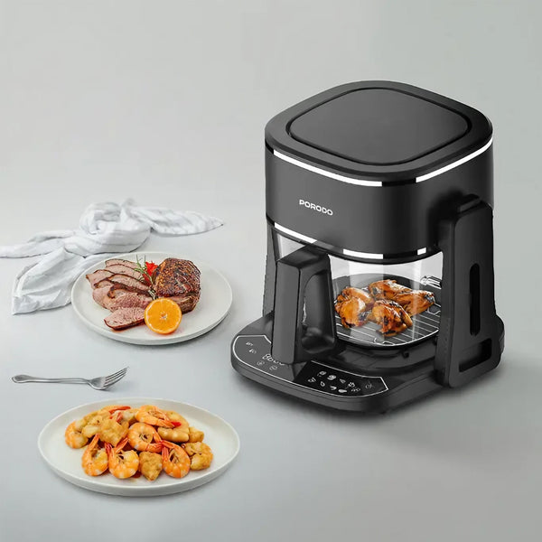 Porodo Lifestyle Dual Design Air Fryer & Grill