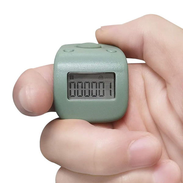 Mini Electronic Rosary with LCD Display and LED Light Easy to Carry and Hold Design